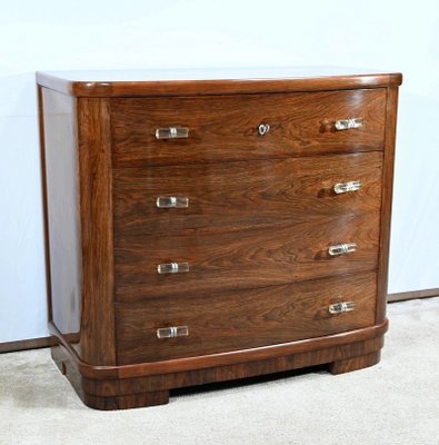 Art Deco Chest of Drawers in Rosewood 1930s for sale at Pamono