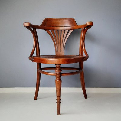 Tripod Desk Chair from Jacob & Josef Kohn, 1900s for sale at Pamono