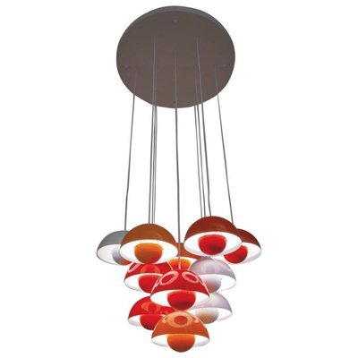 Flower Pot Hanging Lamp By Verner Panton For Louis Poulsen 1968