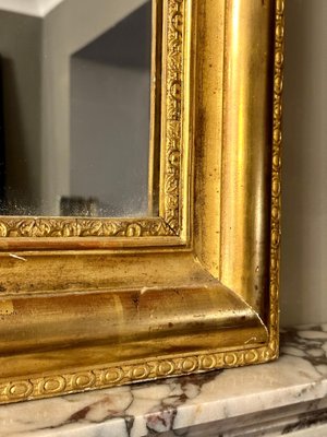 Antique French Louis Philippe Domed Top Gold Gilt Mirror, 1860 for sale at  Pamono