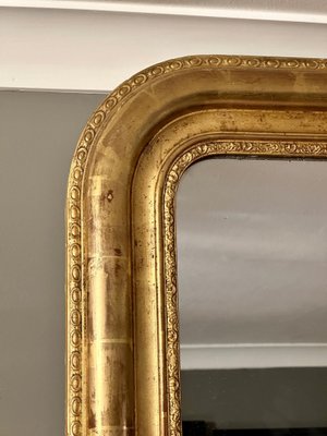 Antique Louis Philippe Gilt Mirror, 1850s for sale at Pamono