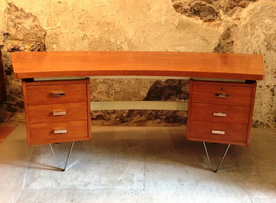 Boomerang Desk by Cees Braakman for Pastoe, 1960s for sale at Pamono
