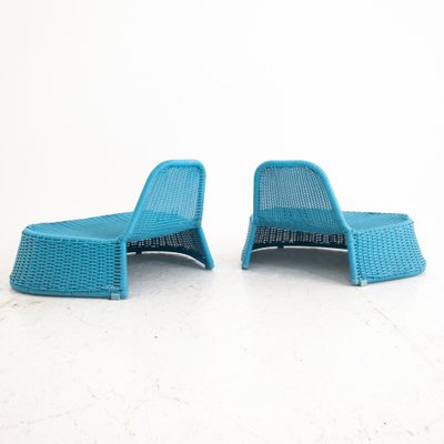 Outdoor Sessel Set aus synthetischem Korbgeflecht von Ikea, 2007 bei Pamono kaufen