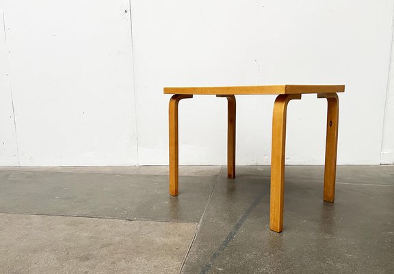 Mid-Century Red Dining Table or Desk by Alvar Aalto for Artek