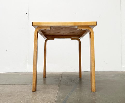 Mid-Century Red Dining Table or Desk by Alvar Aalto for Artek