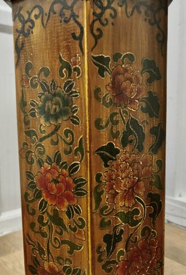 Octagonal Chinoiserie Umbrella Stand, 1920s for sale at Pamono