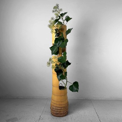 花瓶・フラワースタンド 1950's Mid century vintage flower vase Vintage Fifth Avenue Crystal Swirl Vase - Etsy