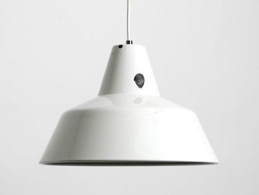 Metal Enamel Ceiling Lamps by Axel Wedel Madsen for Louis Poulsen