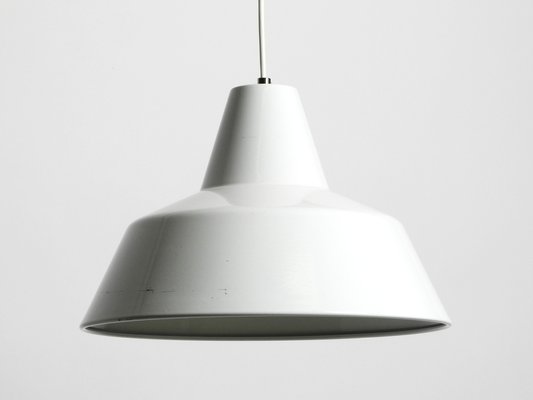 Metal Enamel Ceiling Lamps by Axel Wedel Madsen for Louis Poulsen