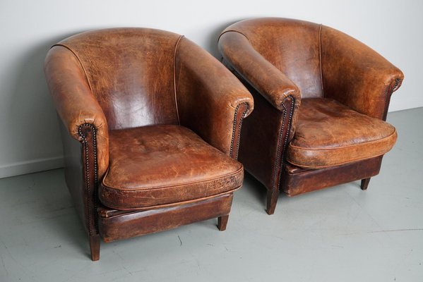 Cognac club chair clearance