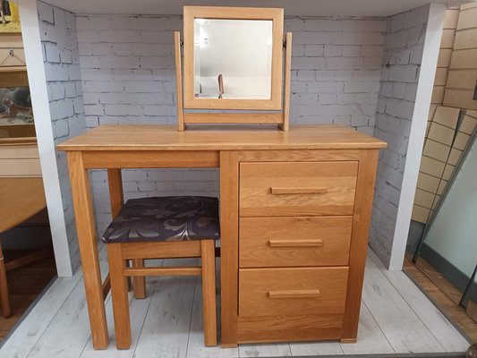 Oak dressing 2024 table for sale