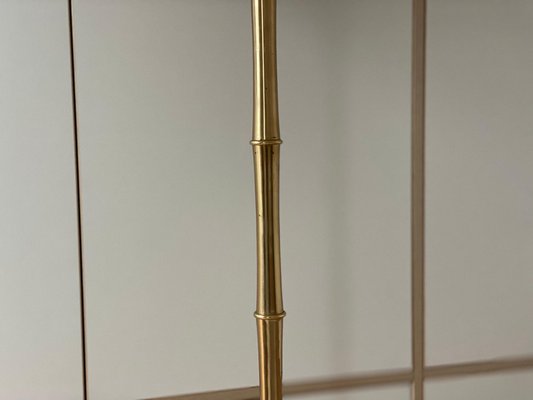Vintage Bambus Lampe von Ingo Maurer, 1970er bei Pamono kaufen