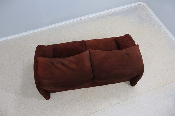 Suede 2 seater sofa hot sale