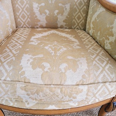 20th Century Empire French Bergere Armchair for sale at Pamono