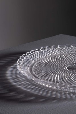 Vintage Baccarat Crystal Serving Plate, 1970 for sale at Pamono