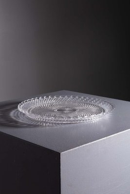 Baccarat クリスタル皿 Vintage Baccarat Crystal Serving Plate, 1970 for sale at Pamono