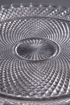 Vintage Baccarat Crystal Serving Plate, 1970 for sale at Pamono
