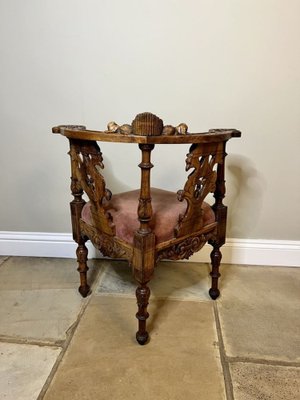 Antique victorian corner chair hotsell