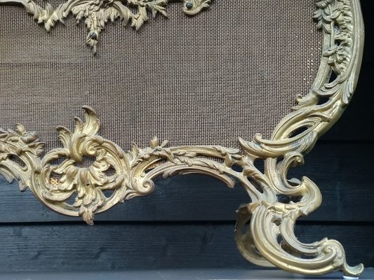 French Rococo Style Fire Screen French Rococo Style Fire Screen
