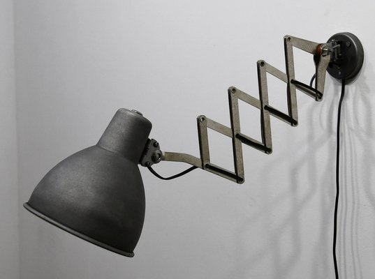 Vintage Accordion Wall Lamp 1950s for sale at Pamono