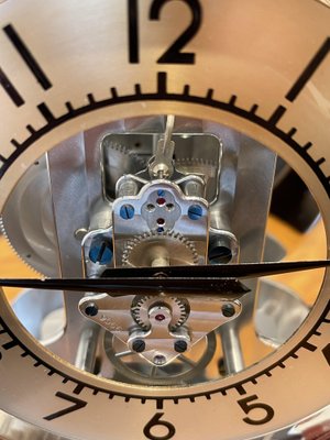 Horloge De Table Jaeger-LeCoultre 8 Jours Suisse Années 1950 - à Restaurer