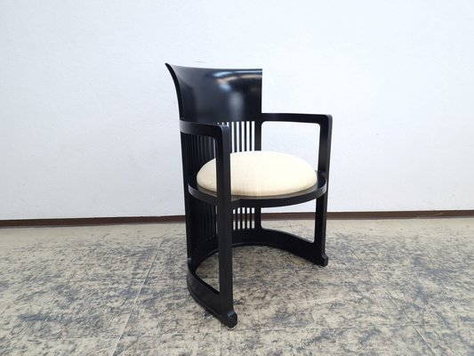 Barrel Chair by Frank Lloyd Wright for Cassina 1986 for sale at Pamono