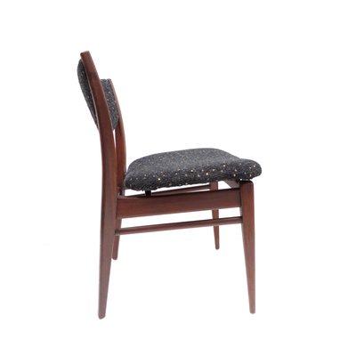 Vintage Teak And Fabric Dining Chairs Set Of 2 For Sale At Pamono