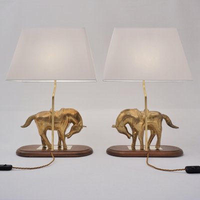 Mid-Century Lamps from Chanel, 1970s, Set of 2 for sale at Pamono