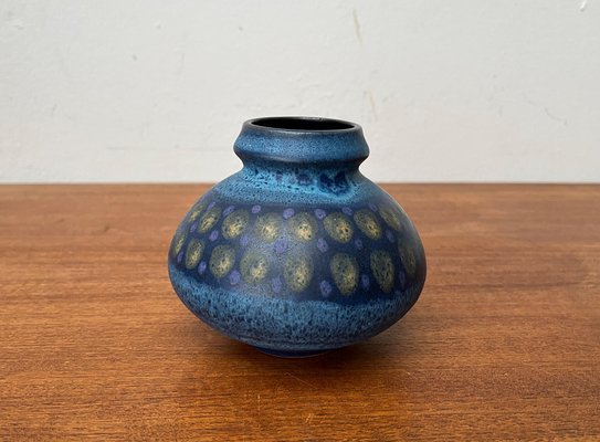 Deutsche Vintage Viola Serie Keramikvase von KMK Keramik