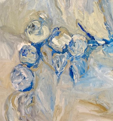 Francesca Owen, Blue Sanctuary, Dipinto a olio di grandi dimensioni, 2023  in vendita su Pamono