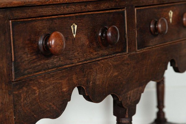 English Oak George II Dresser Base English Oak George II Dresser Base