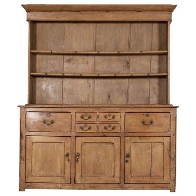 Large Antique English Pine Dresser, 1850 for sale at Pamono
