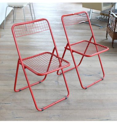 Set of Folding Chairs from Ikea, 1978 for sale at Pamono
