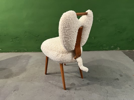 Vintage Chairs in Teddy Fabric by Markus Friedrich Staab for