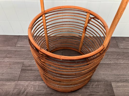 Vintage Pflanzgef aus Bambus, 1970er bei Pamono kaufen
