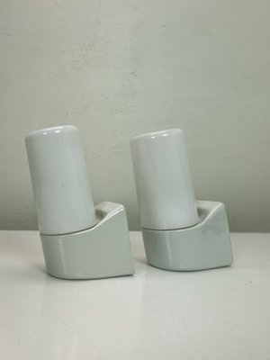 独50年代 W. Wagenfeld for Lindner nr.6001 Model 6063 Wall Lamps Wilhelm Wagenfeld for Lindner, 1950s, Set of