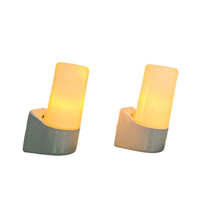 Model 6063 Wall Lamps Wilhelm Wagenfeld for Lindner, 1950s, Set of