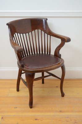 Antique office chairs hot sale
