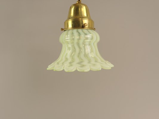 Vaseline glass lamp shades deals