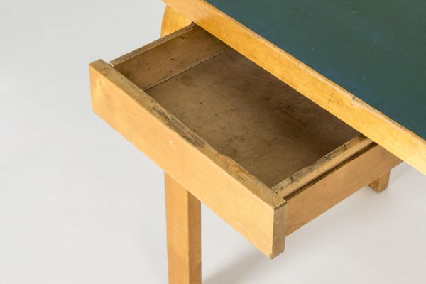 Vintage Birch Desk by Alvar Aalto for Artek, 1930s for sale at Pamono