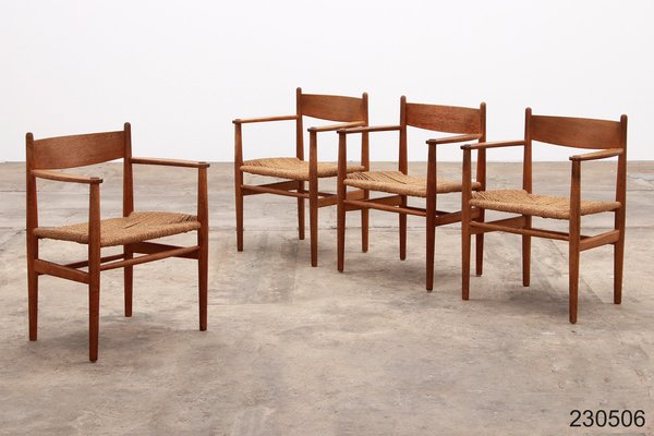 Dining Chairs Model CH37 by Hans Wegner for Carl Hansen S n