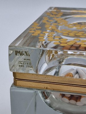 Cigarette Case and Lighter by Pagnin & Bon, Italy, 1960s, Set of 2 for sale  at Pamono