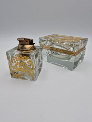 cigarette holder and ashtray Hollywood Regency Cigarette Holder & Ashtray