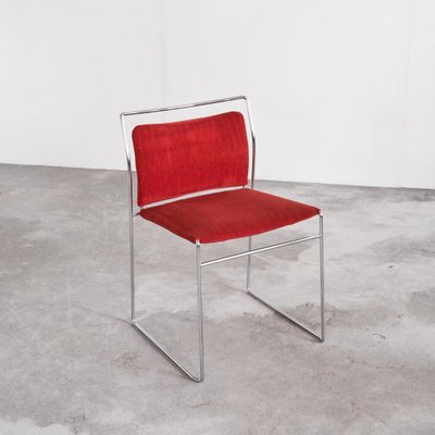 Kazuhide Takahama Tulu Chair in Red Corduroy for Simon