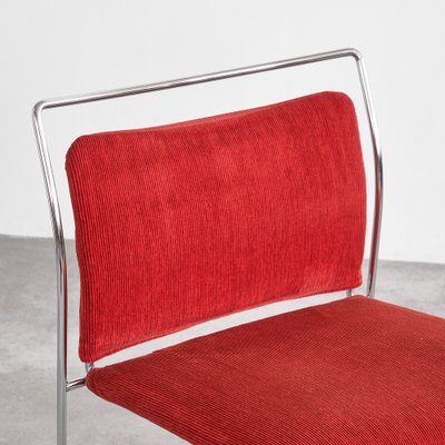 Kazuhide Takahama Tulu Chair in Red Corduroy for Simon