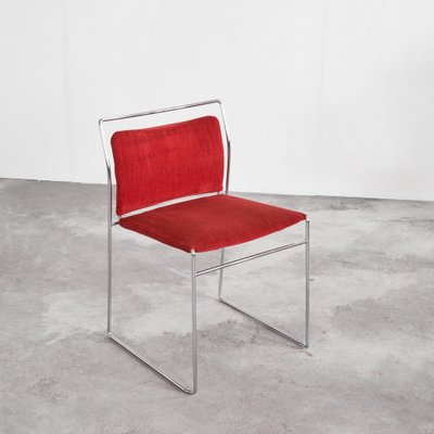 Kazuhide Takahama Tulu Chair in Red Corduroy for Simon