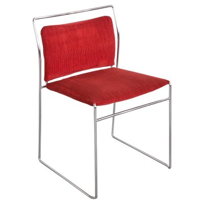 Kazuhide Takahama Tulu Chair in Red Corduroy for Simon