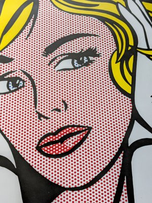 Roy Lichtenstein, M-Maybe, Original Lithographic Art Poster