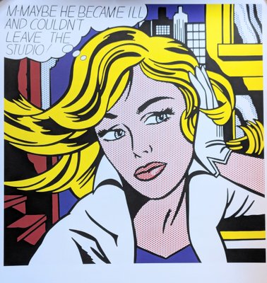 Roy Lichtenstein - Poster Originals Screen Print - Etsy