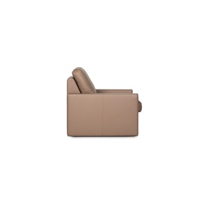 Taupe 2024 leather armchair
